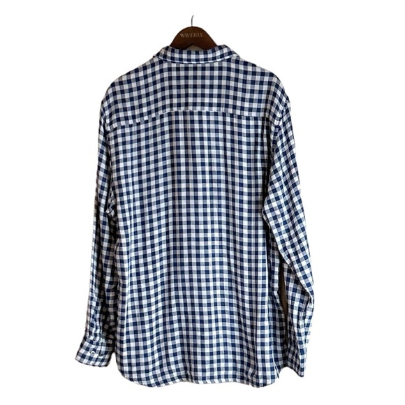 Gilded Age Men's Checkered Long Sleeve Shirt Plaid Flannel Button Front Size XXL - Picture 2 of 6